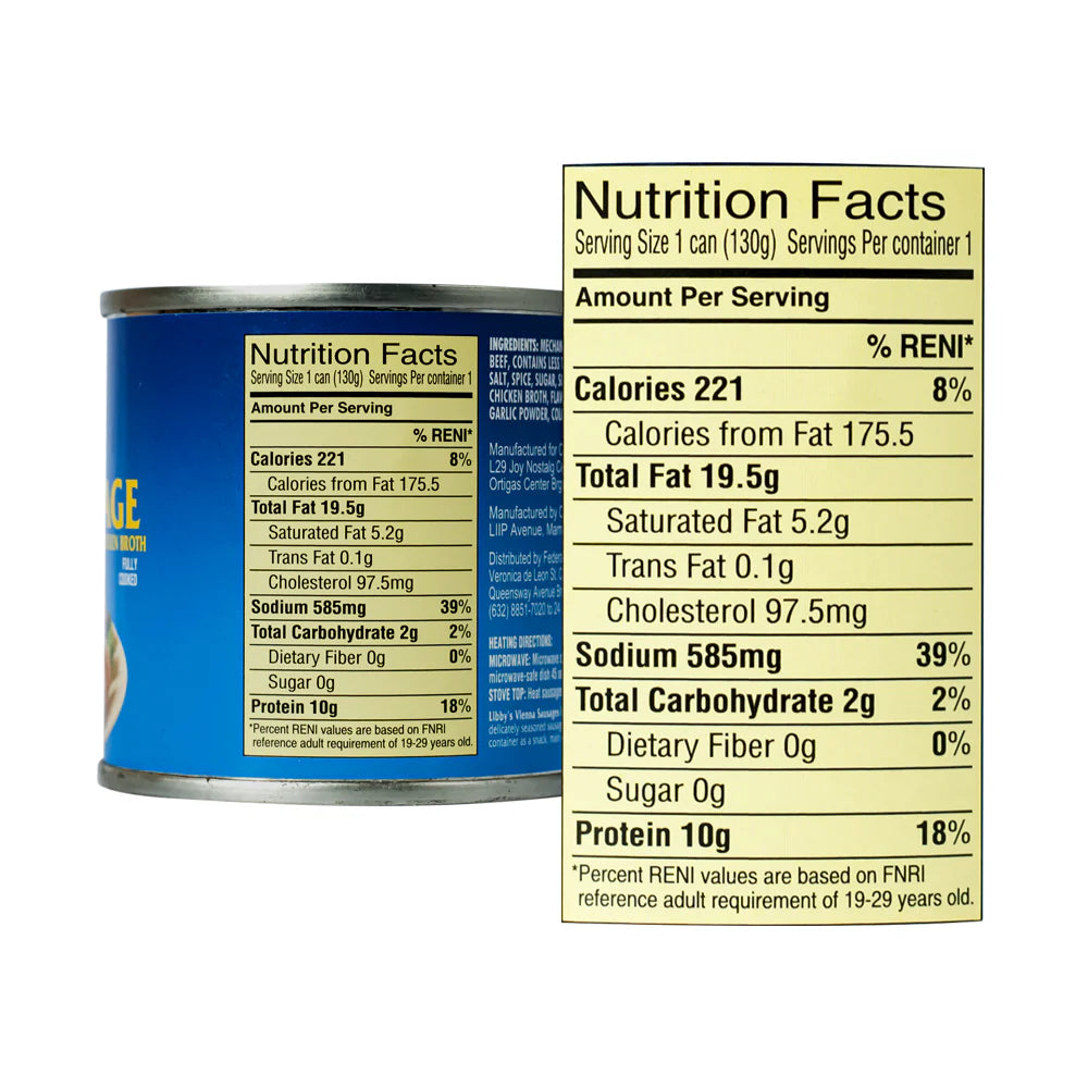 Libbys Vienna Sausage 130g