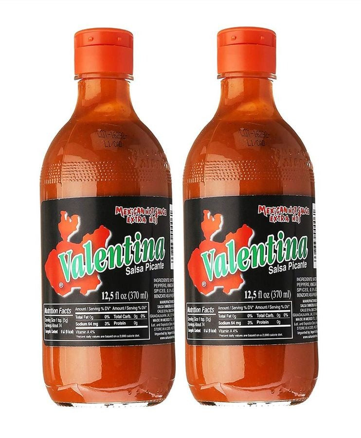 Valentina Salsa Picante Mexican Hot Sauce Xhot 370ml