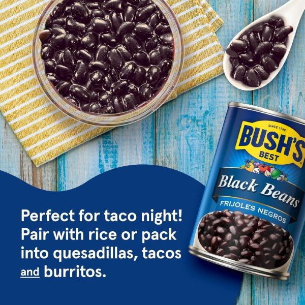 BUSH'S Black Beans 425g(15oz)