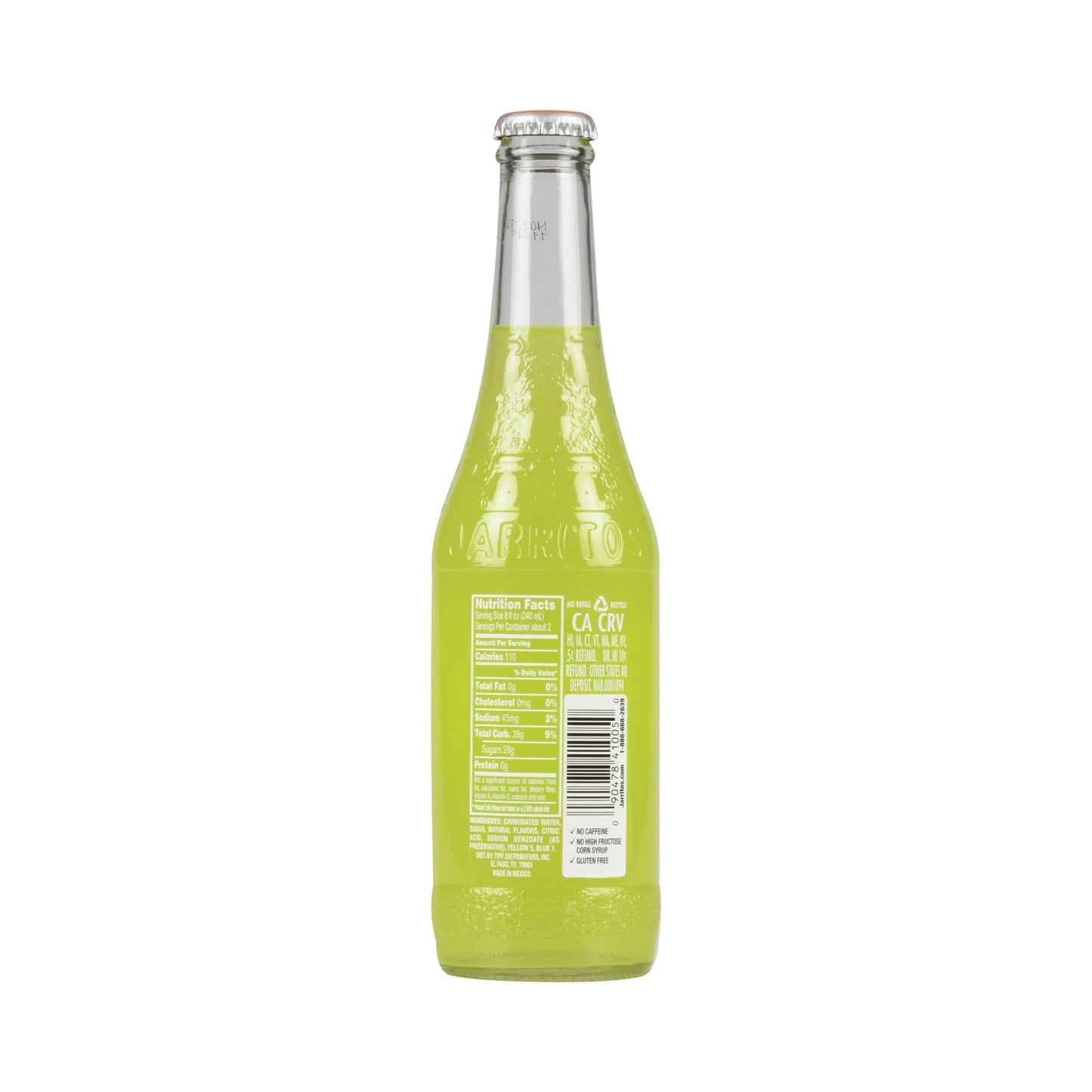 Jarritos Natural Flavour Soda Lime – 370 mL