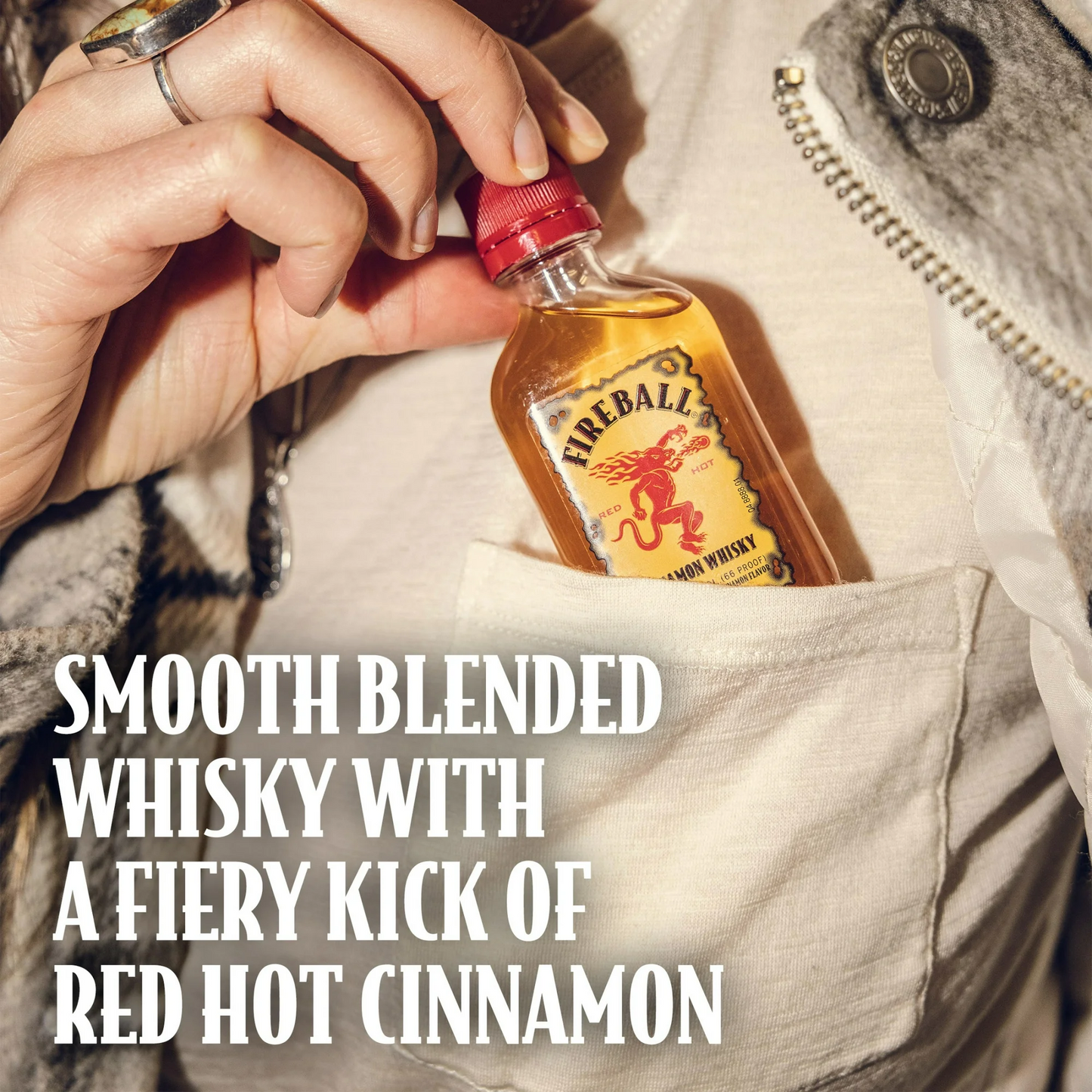Fireball Cinnamon Whisky – 50 mL