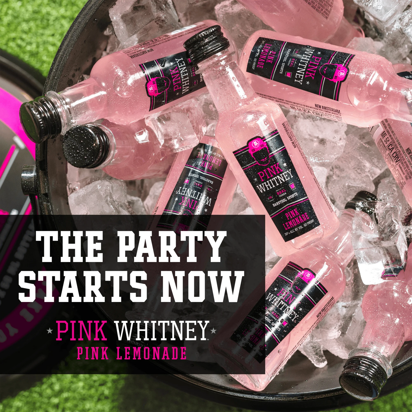 Pink Whitney Lemonade Flavored Vodka – 50 mL