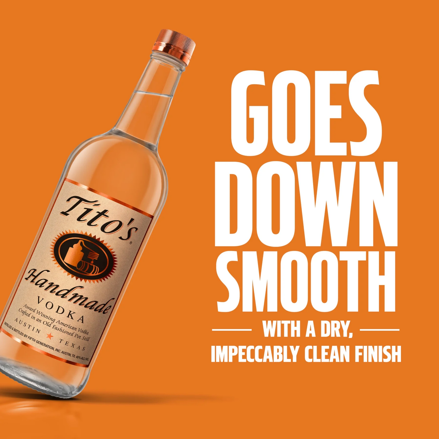 Tito's Handmade Vodka – 50 mL