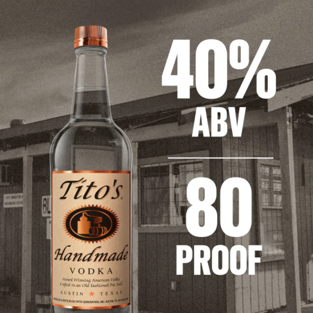Tito's Handmade Vodka – 50 mL
