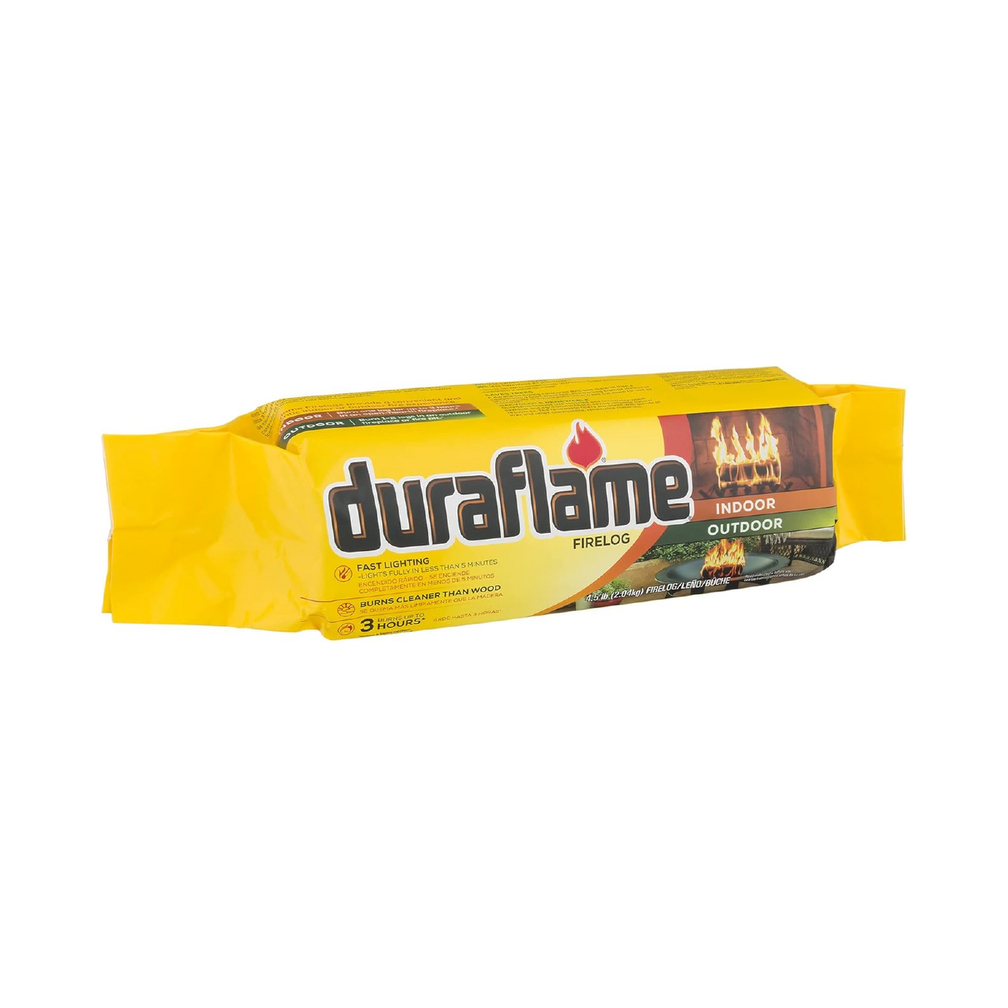 Duraflame Firelog Indoor/Outdoor - 4.5 lb