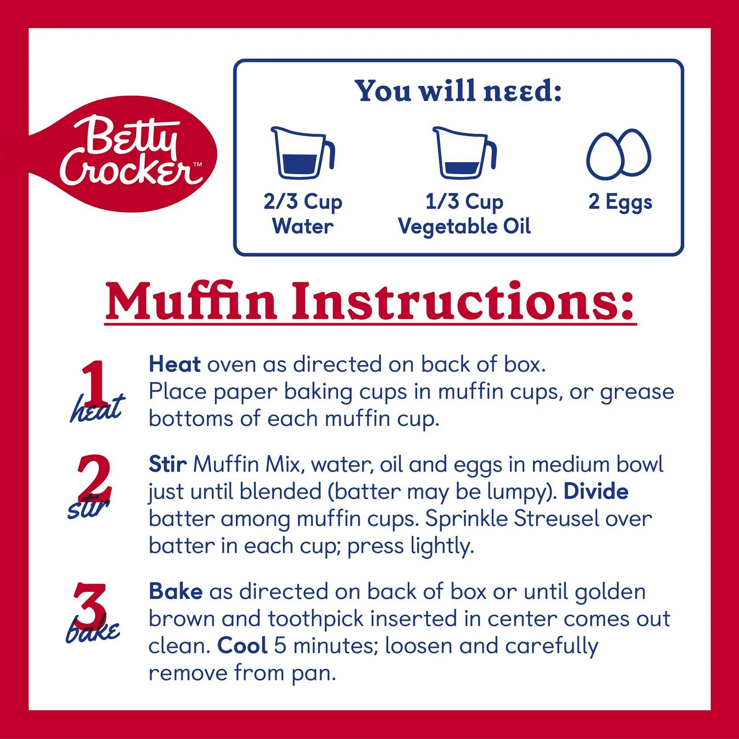 Betty Crocker Lemon Poppy Seed Muffin & Quick Bread Mix – 411 g