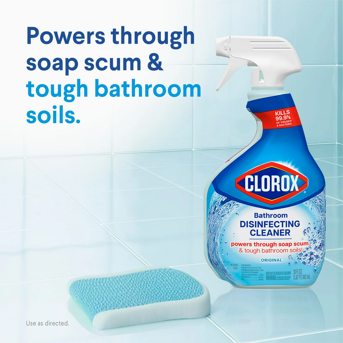 Clorox Bathroom Disinfecting Cleaner – 887 mL