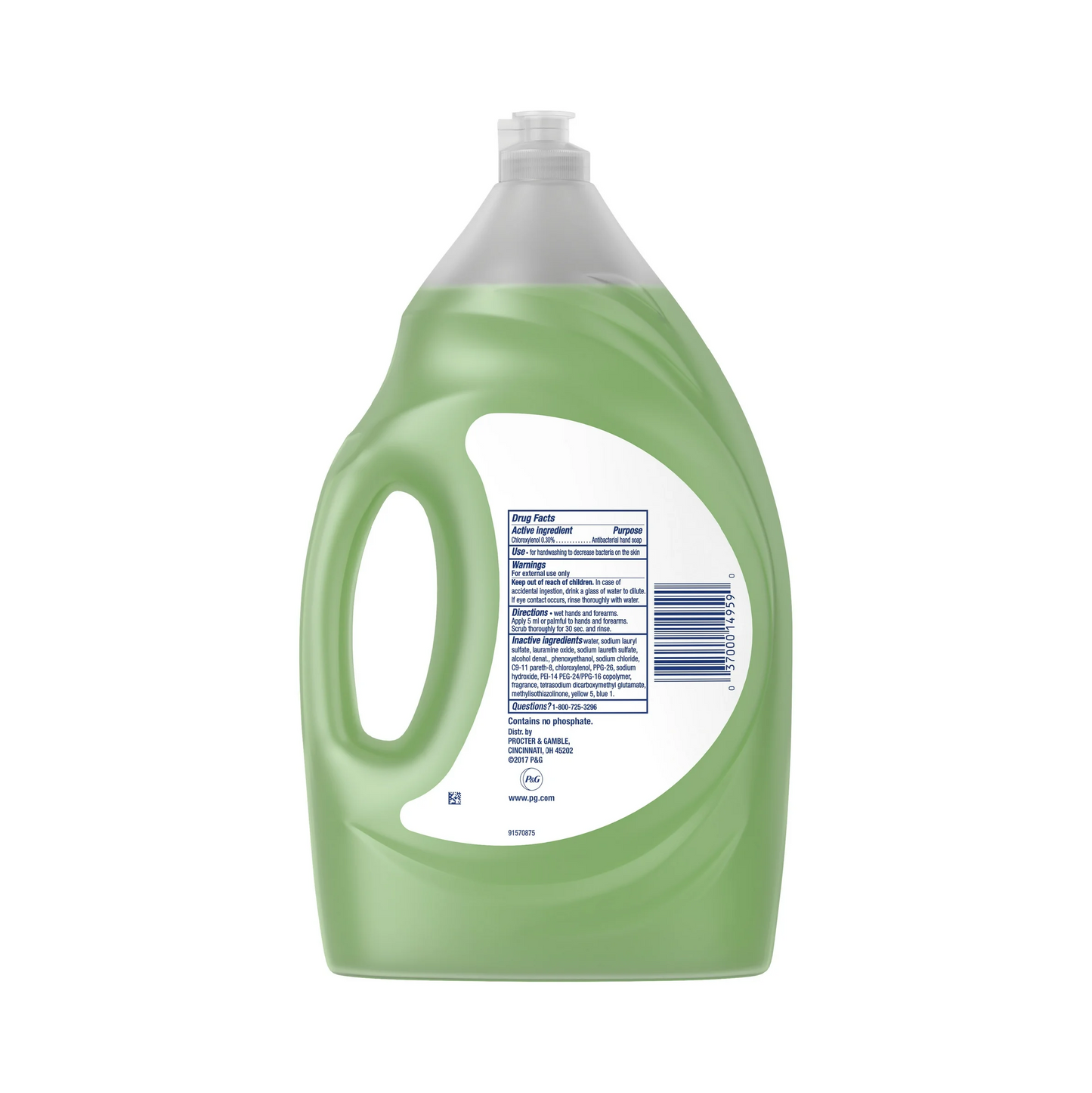 Dawn Ultra Antibacterial Hand Soap & Dishwashing Liquid, Apple Blossom Scent – 1.66 L