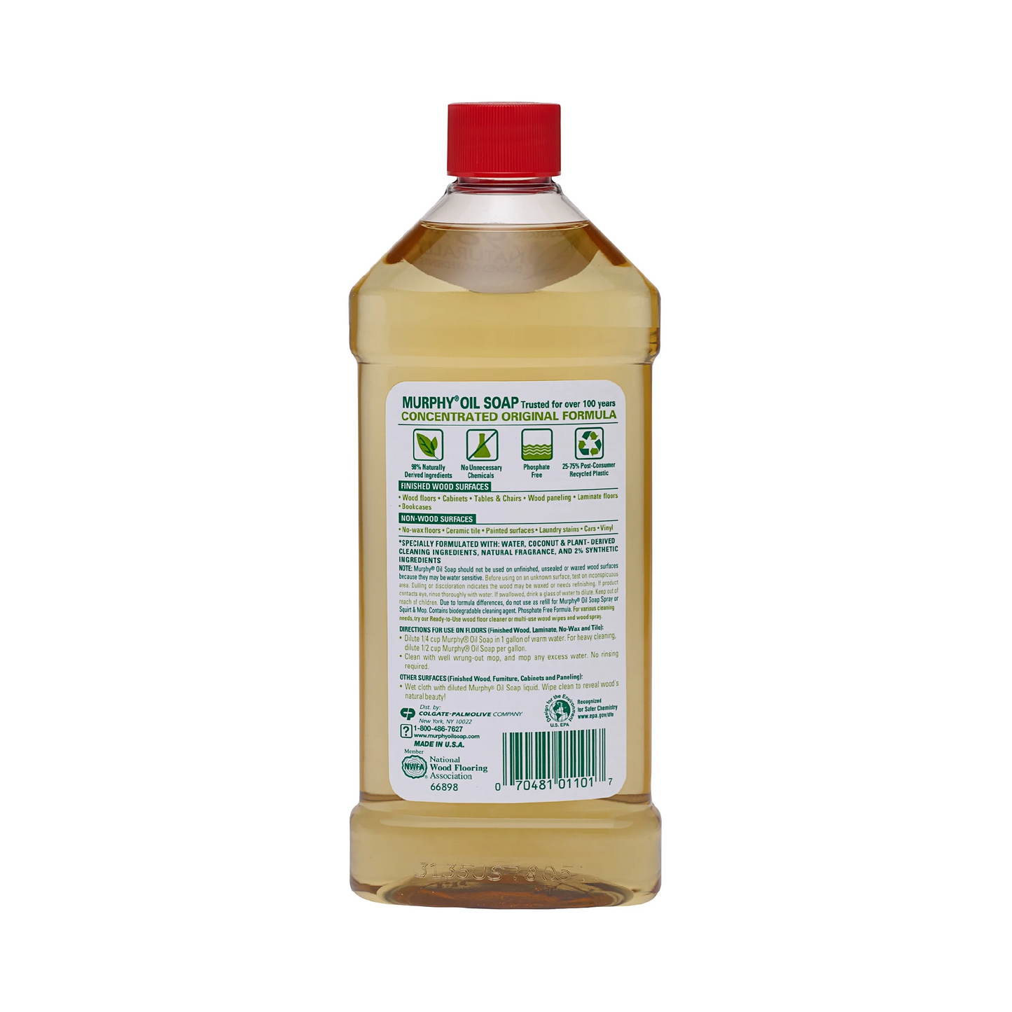 Murphy Oil Soap Concentrated Wood Cleaner, Original Formula – 473 mL