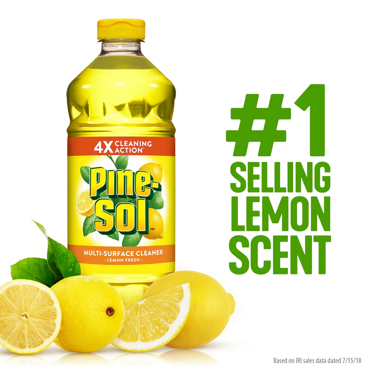 Pine-Sol All-Purpose Multi-Surface Cleaner, Lemon Fresh Scent – 1.41 L