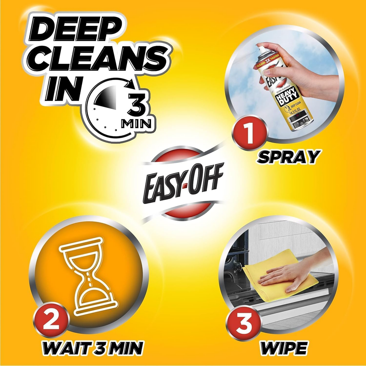 Professional Easy-Off Heavy Duty Oven & Grill Cleaner – 680 g
