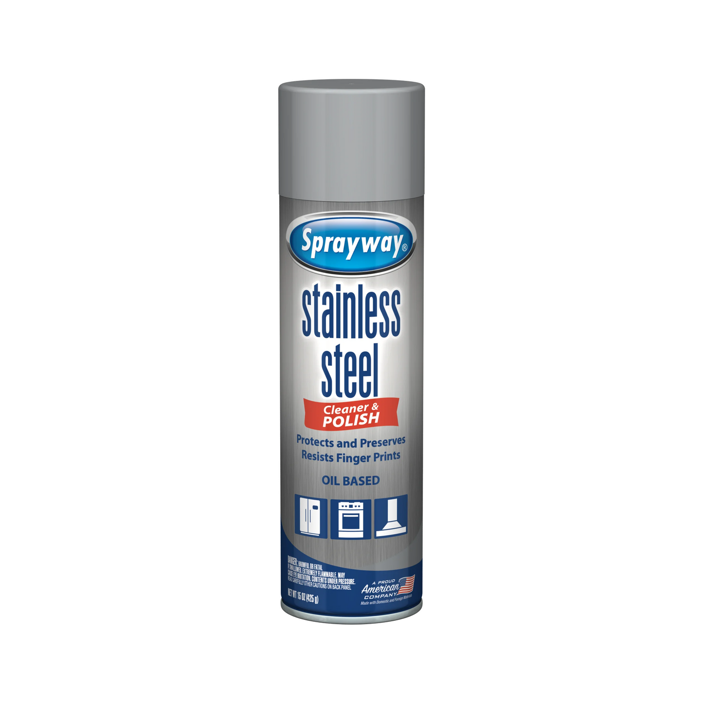 Sprayway Stainless Steel Cleaner & Polish – 425 g