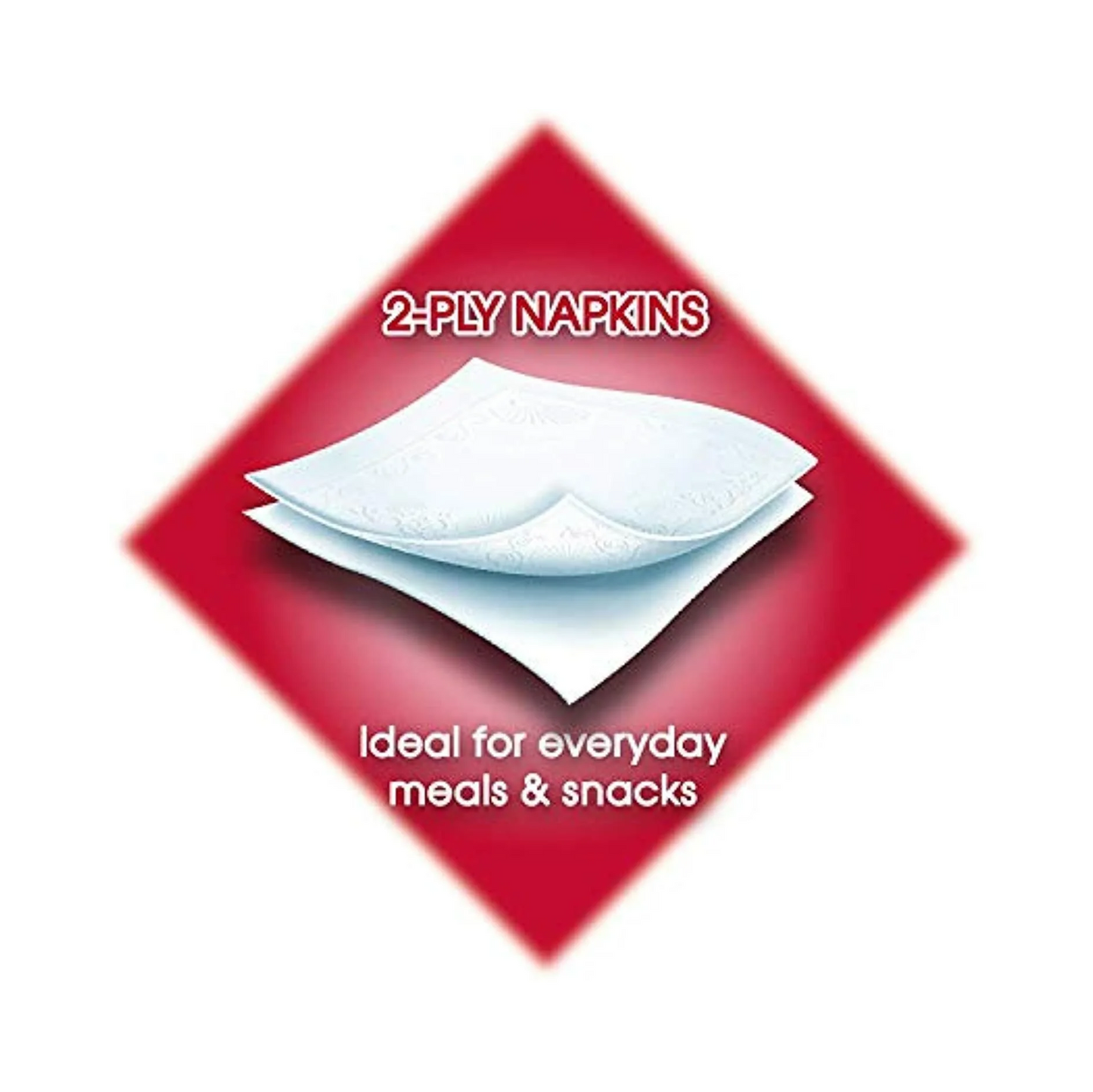 Vanity Fair Everyday 2-Ply White Napkins – 660 ct