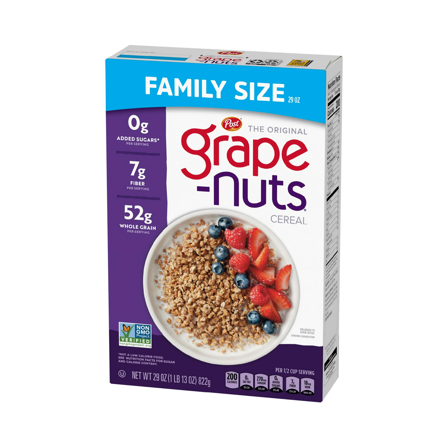 Post Grape Nuts Original Breakfast Cereal – 822 g