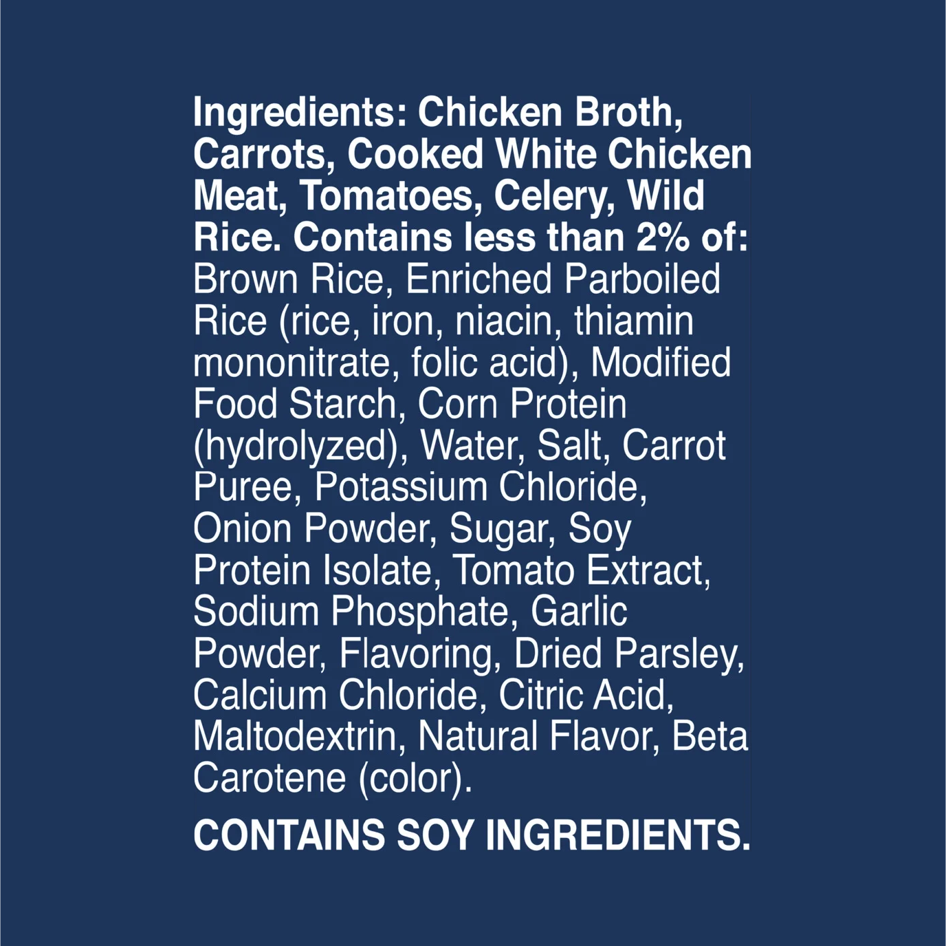 Progresso Traditional Chicken & Wild Rice Soup – 538 g