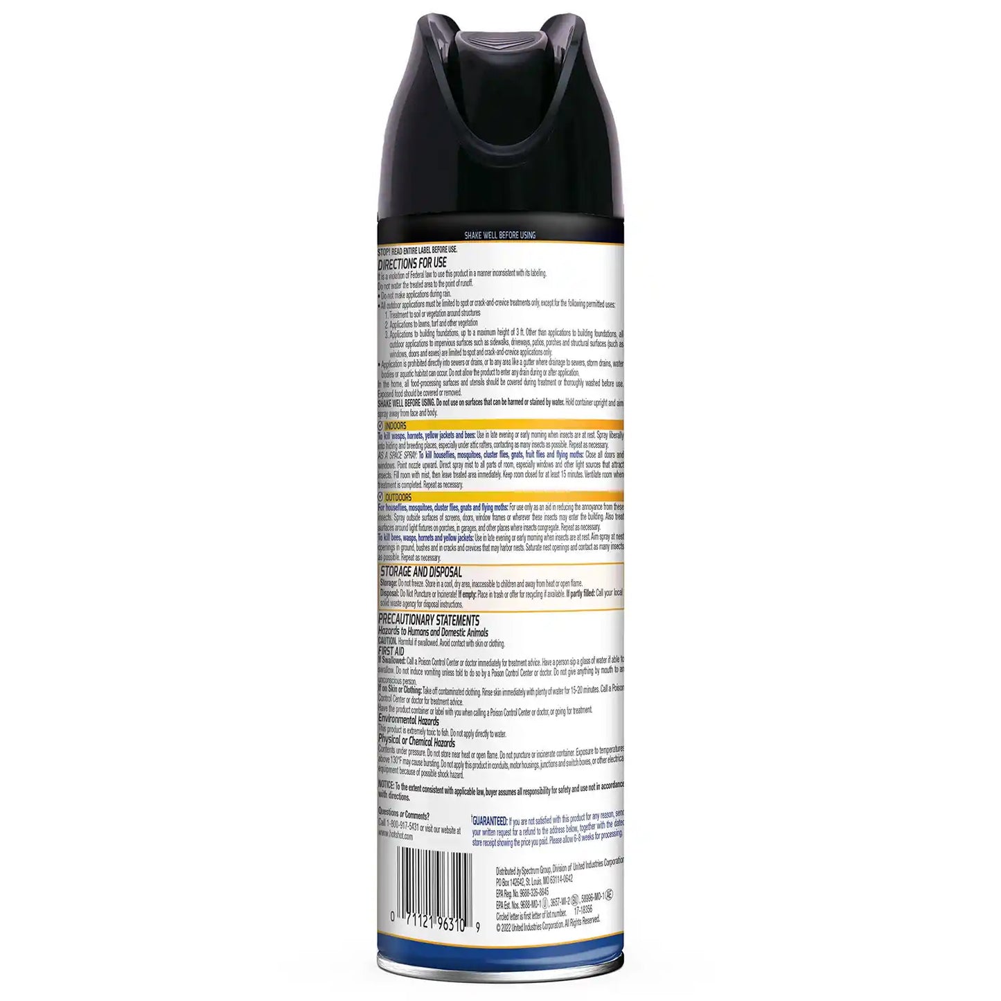 Hot Shot Flying insect – 425 g