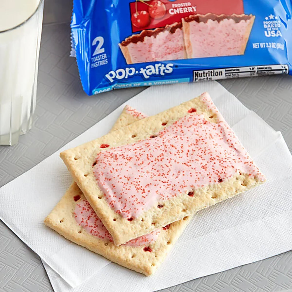 Kelloggs Pop Tarts Frosted Cherry – 104 g 6 ct