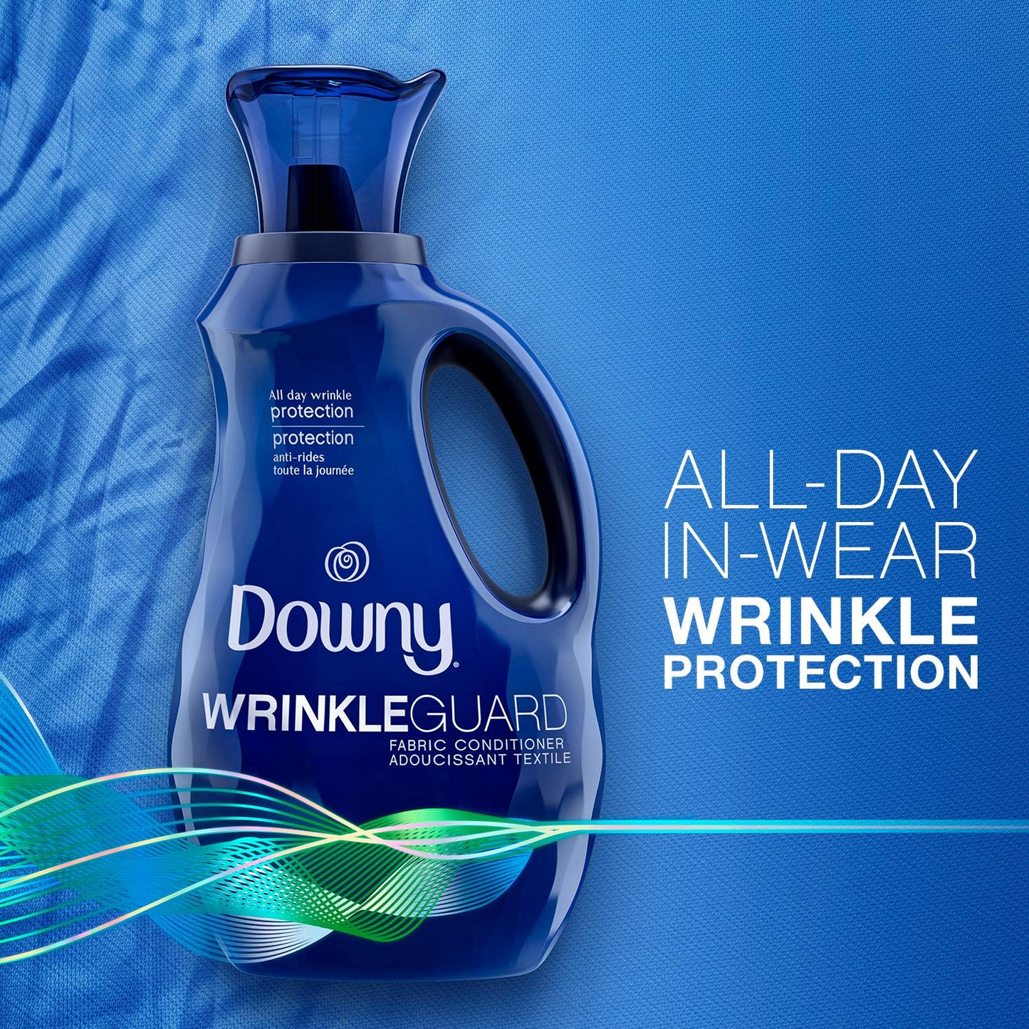 Downy Wrinkle Guard Fabric Conditioner, Fresh Scent – 1.92 L