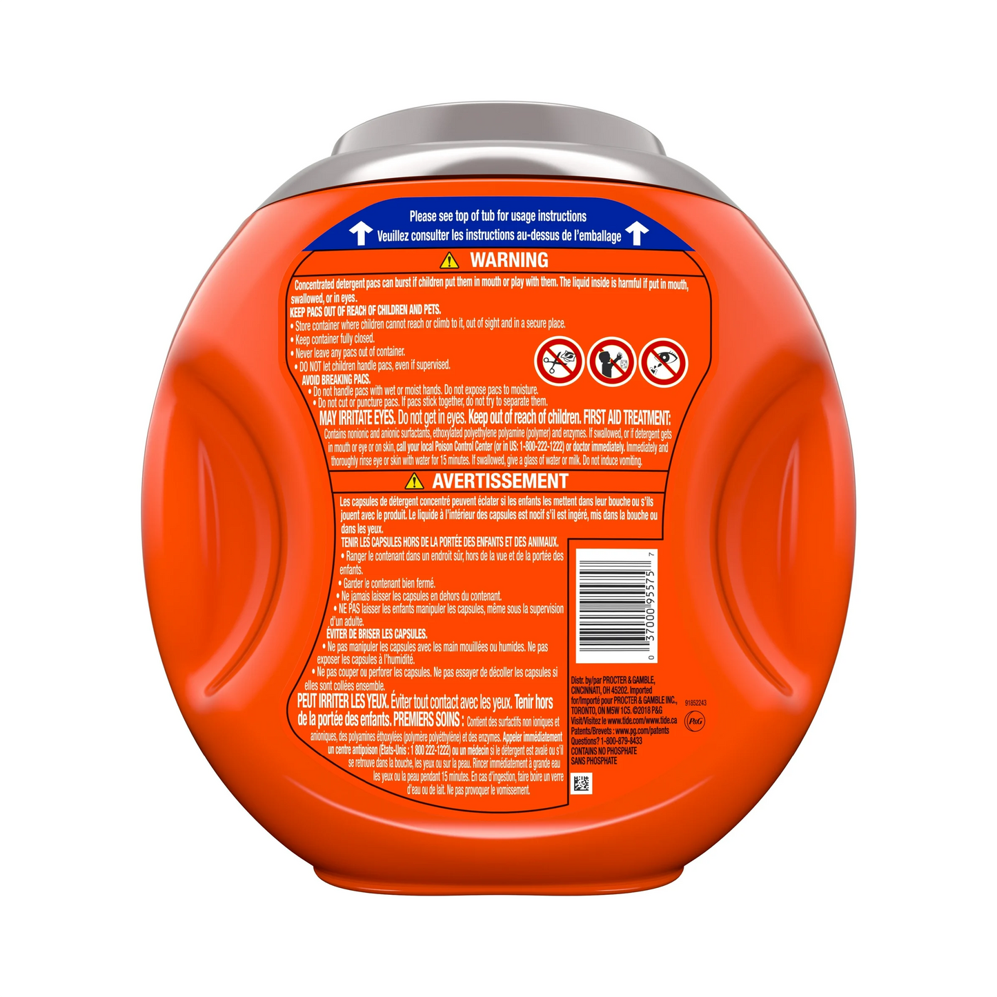Tide Pods + Febreze 4-in-1 Sport Odor Defense Laundry Detergent Pacs, Active Fresh Scent – 54 ct