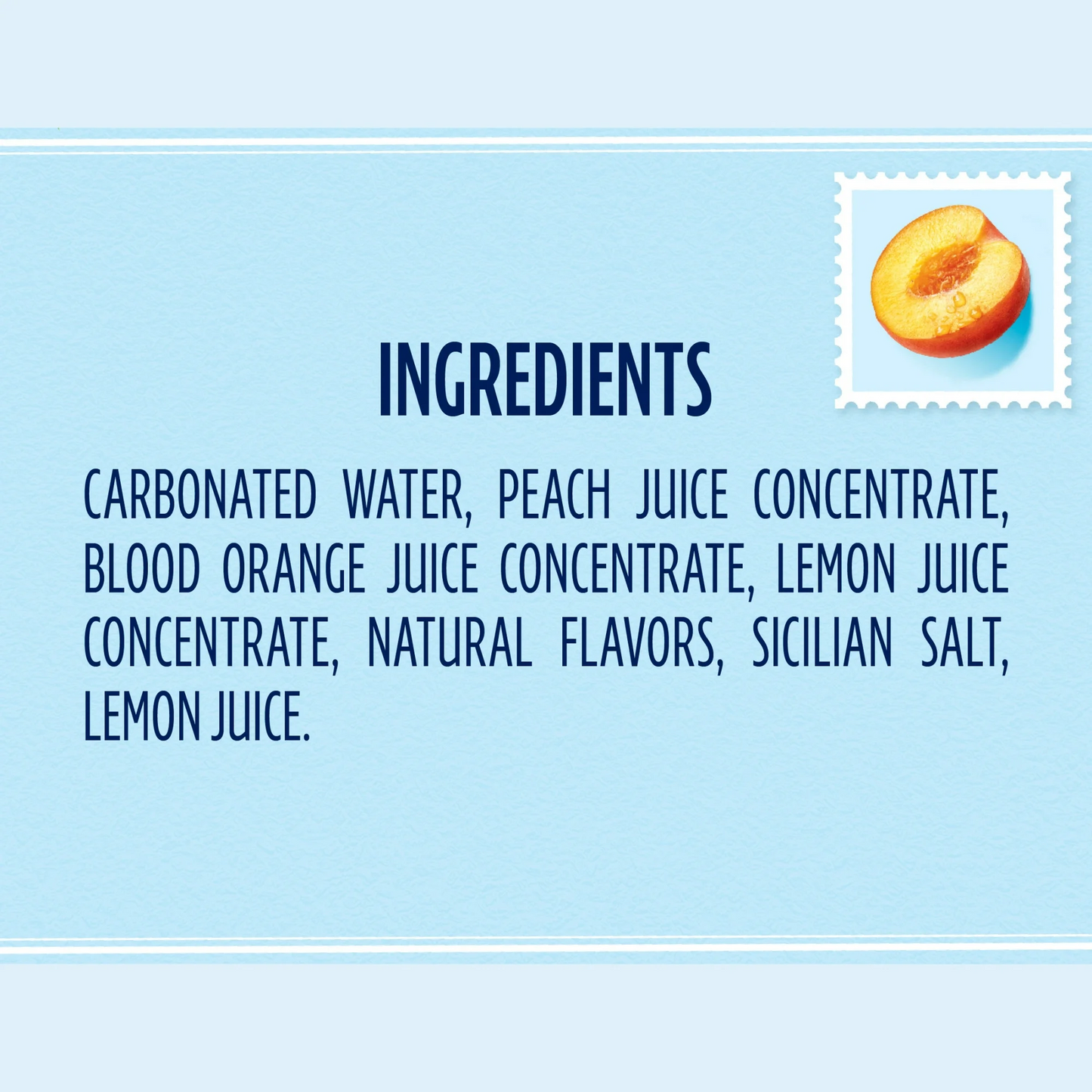 San Pellegrino CIAO Peach Flavored Sparkling Water – 330 mL