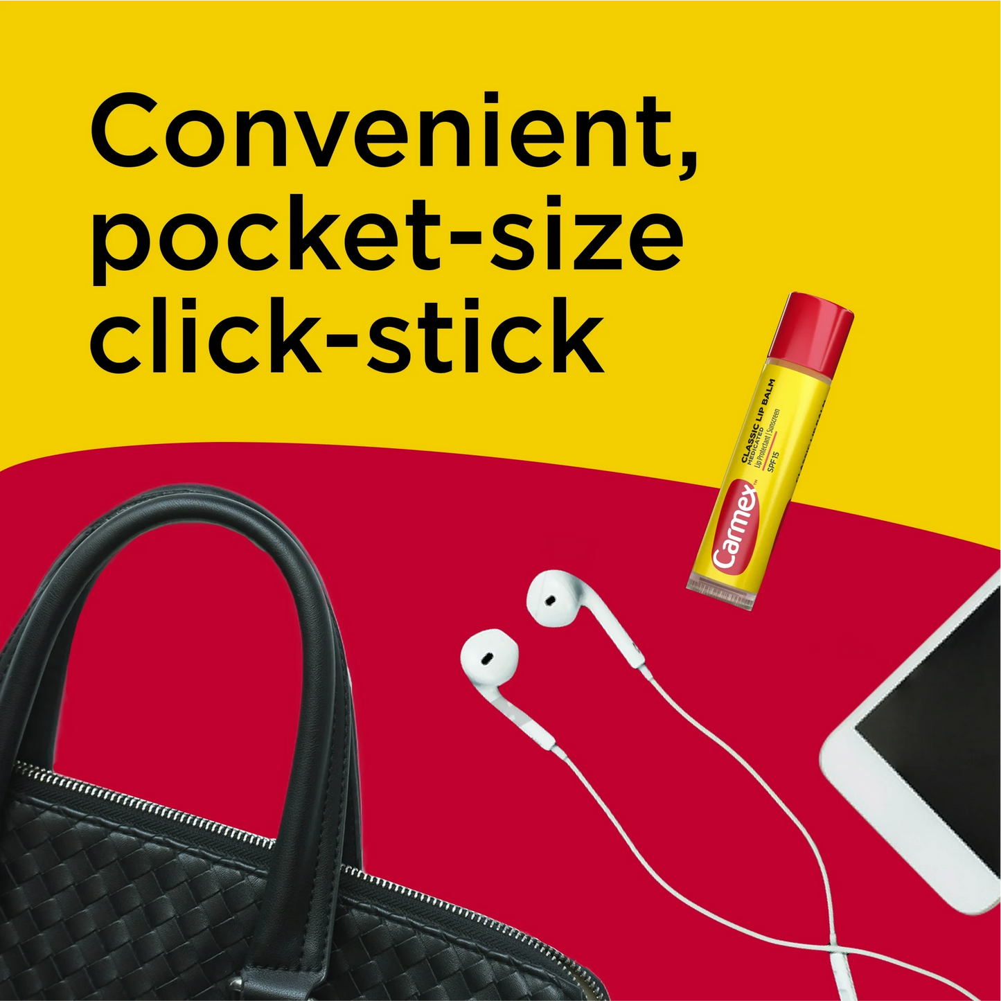Carmex Classic Medicated Lip Balm Stick – SPF15, 4.25 g
