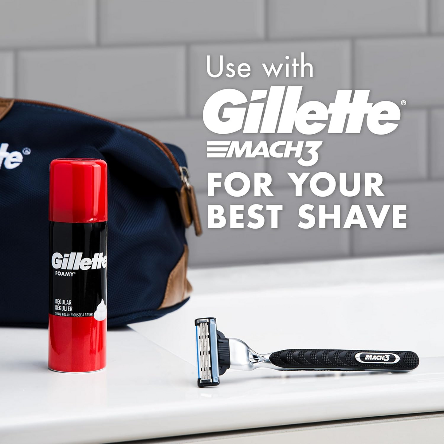 Gillette Foamy Regular Shave Foam - 56 g
