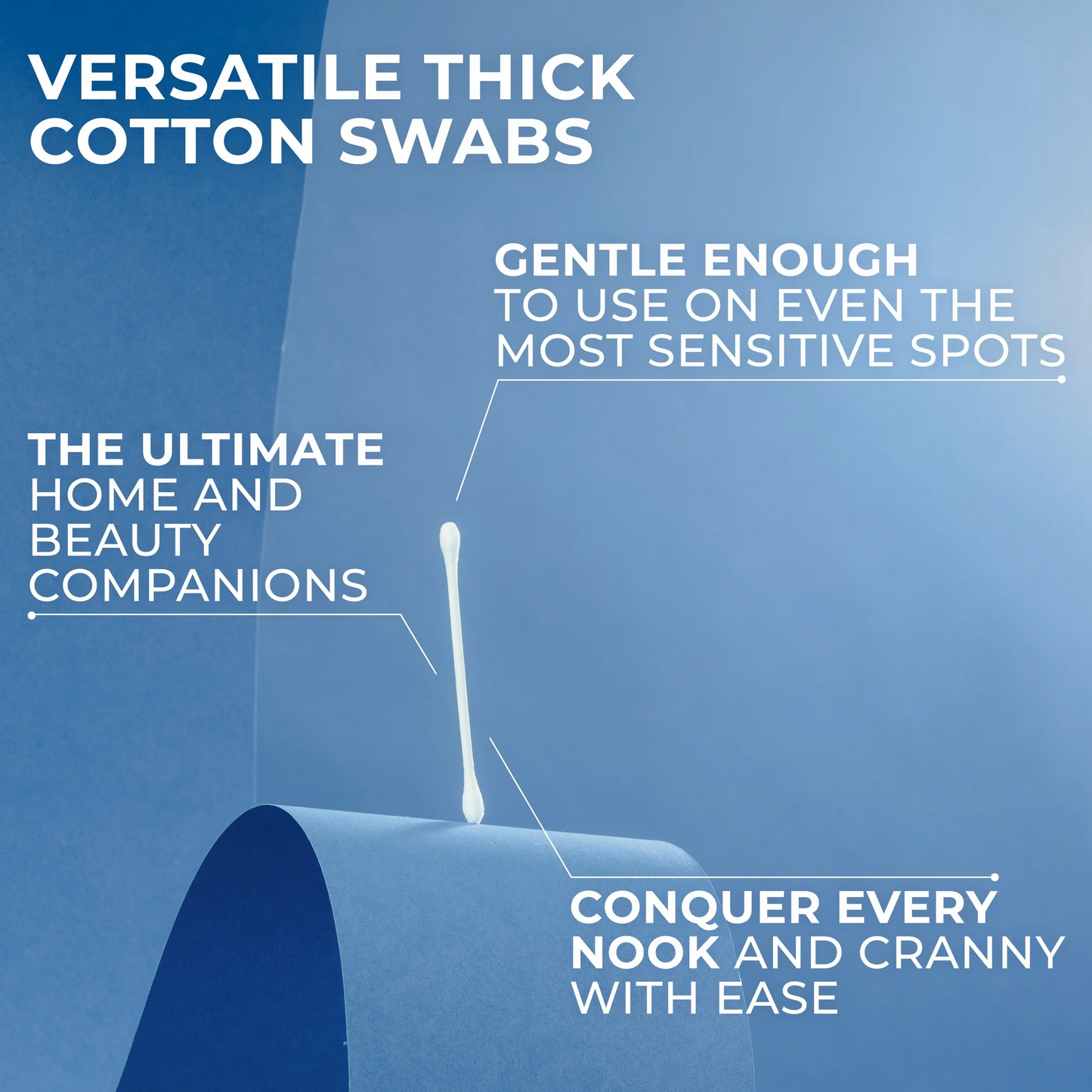 Q-tips Cotton Swabs – 625 ct