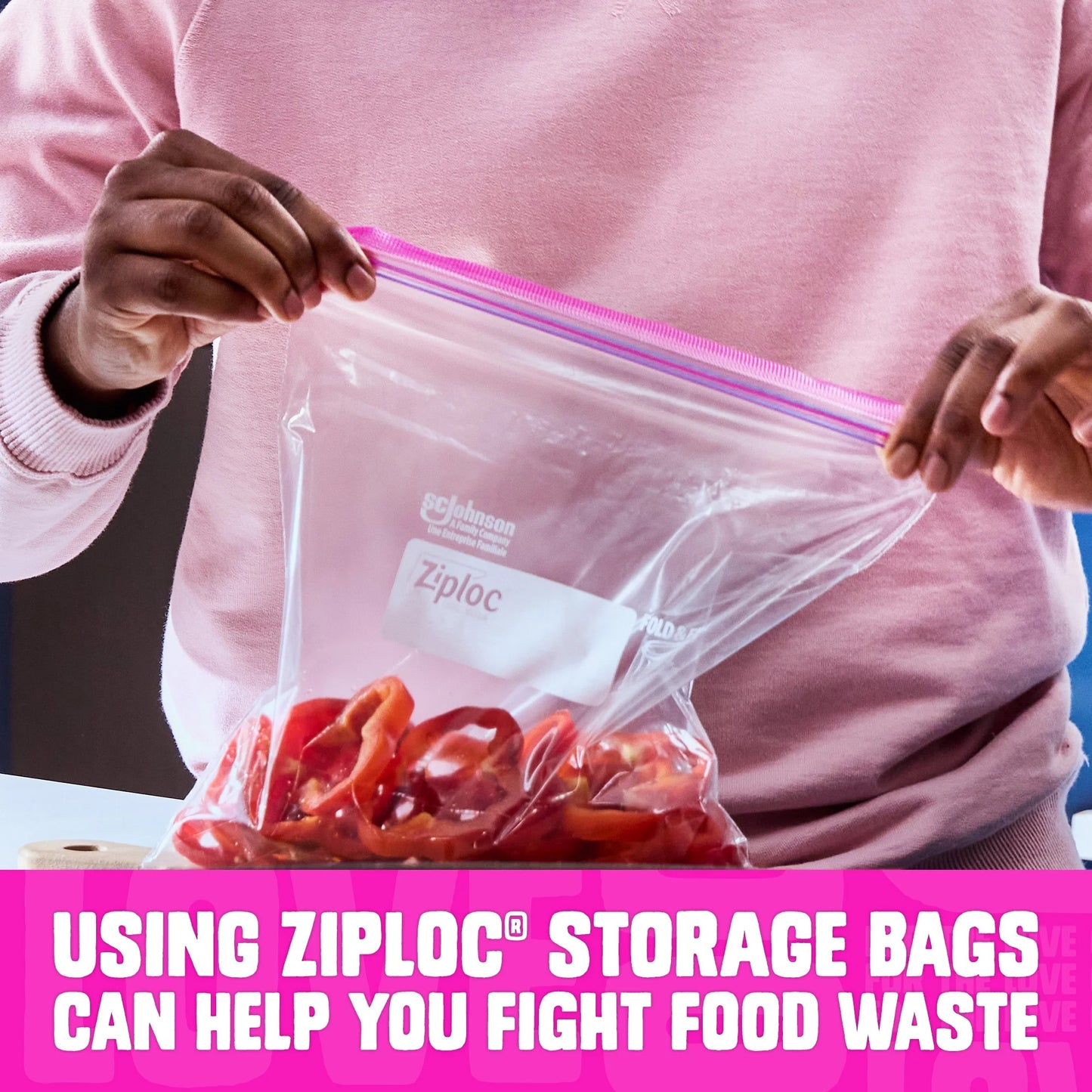 Ziploc Grip n Seal Qt Storage – 50 bags