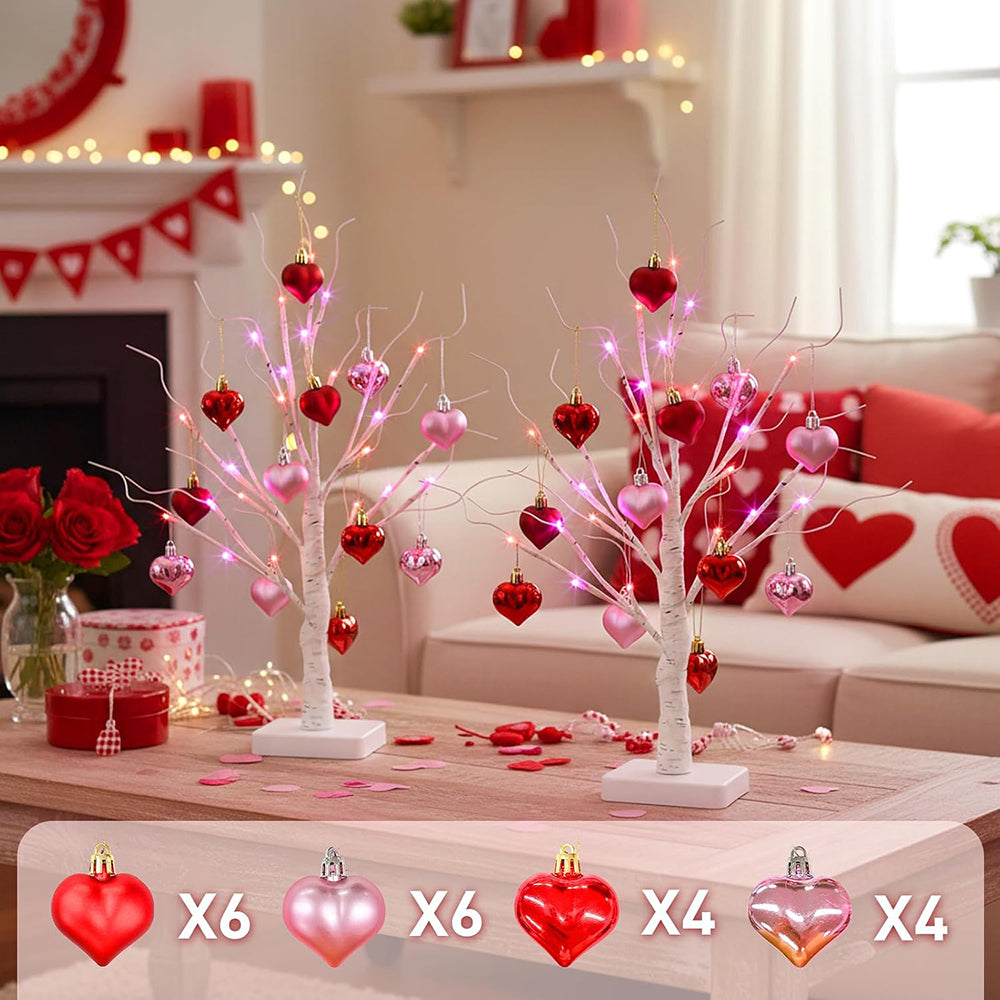 Decor Lighted Birch Tree