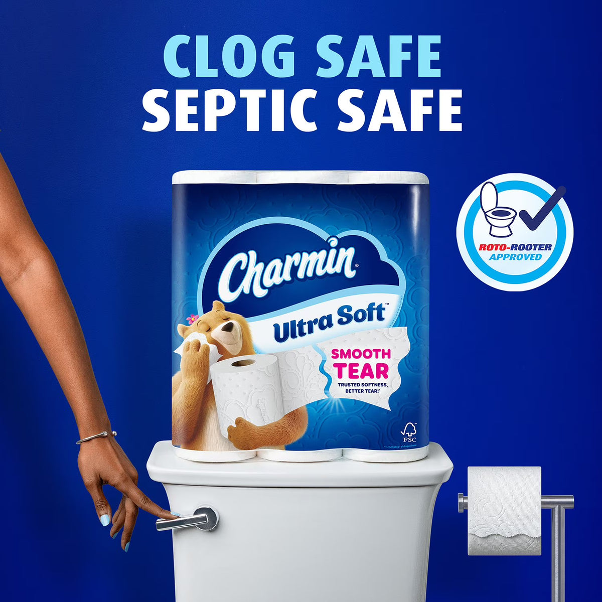 Charmin Ultra Soft 2-Ply Toilet Paper 32 rolls, 215 sheets/roll