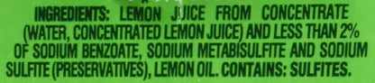 Realemon 100%Lemon Juice from Concentrate –  2.5 fl. oz