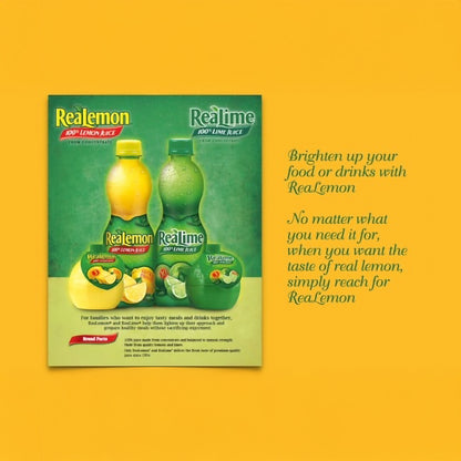 Realemon 100%Lemon Juice from Concentrate –  2.5 fl. oz