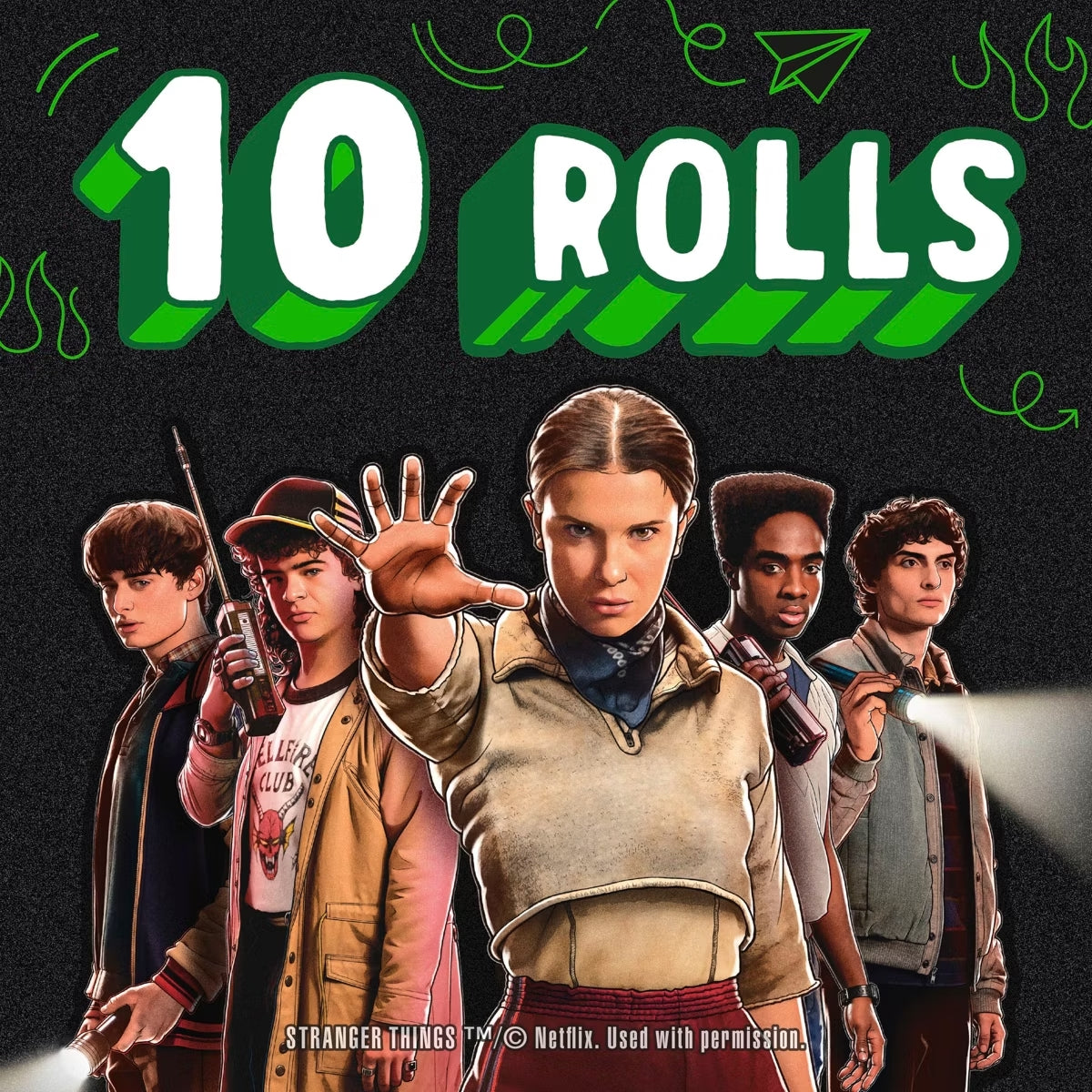 Betty Crocker Stranger Things Fruit Roll-Ups Variety Fruit Flavored Snacks – 14 g 10 rolls