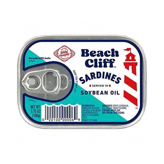 Beach Cliff Sardine in Oil – 106g