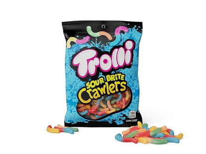 Trolli Gummi Candy-Sour Brite Crawlers 141g