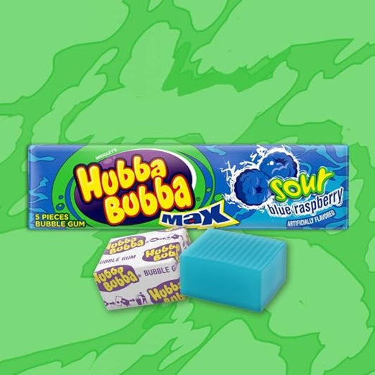 Hubba Bubba Sour Blue Raspberry 5pcs