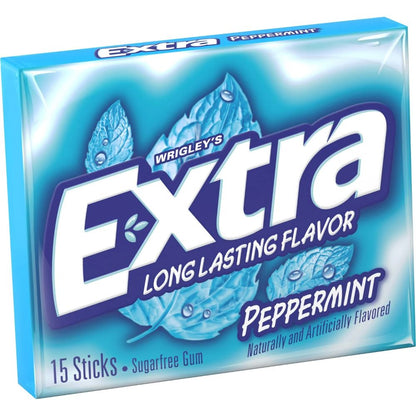 Extra SF Gum Peppermint 15s