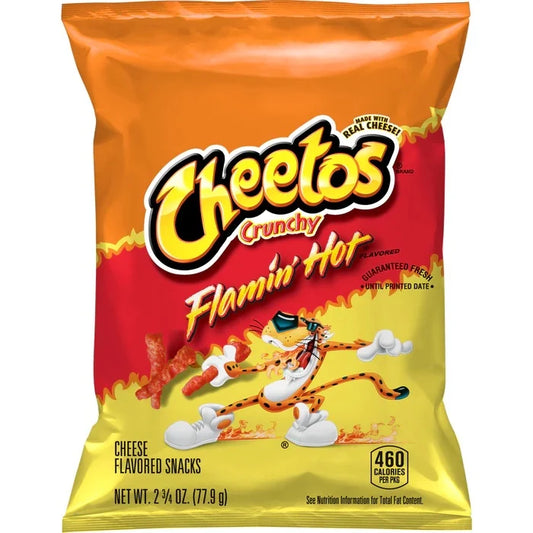 Cheetos Crunchy Flamin' Hot 77.9g (2 3/4oz)