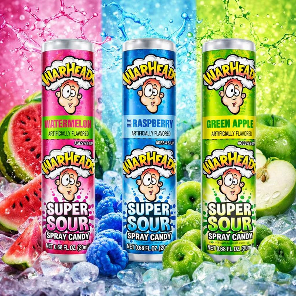 Warheads Super Sour Spray Candy 20ml