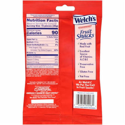 Welch's Fruit Snack - Strawberry 142g