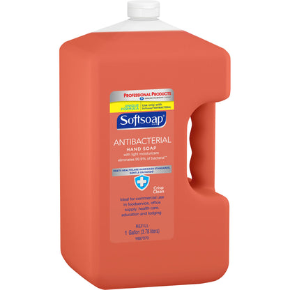 Softsoap Moisturizing Hand Soap Antibacterial refill 3.78L