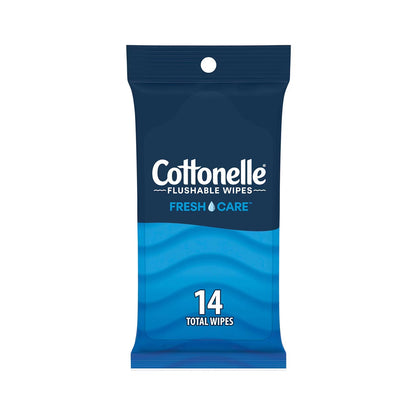 Cottonelle Flushable Wipes – 14pc