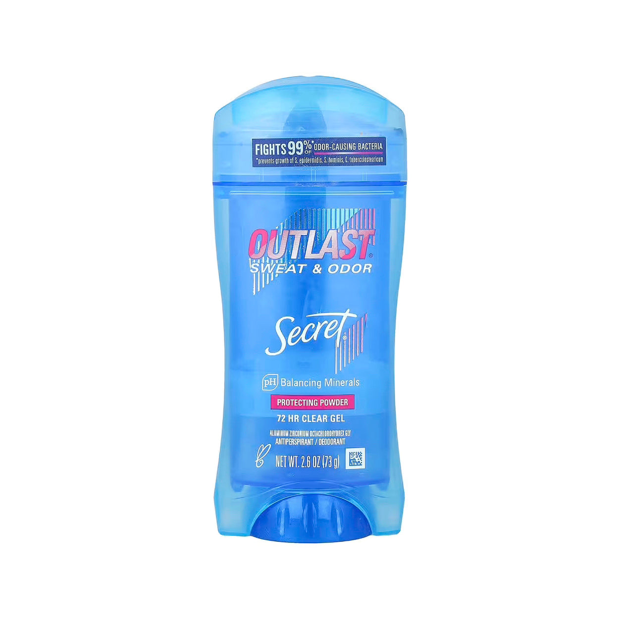 Secret Outlast Sweat & Odor 72hrs Clear Gel – 73 g 2.6 oz