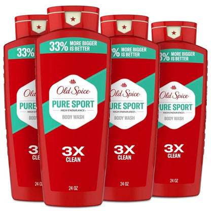 Old Spice Pure Sport Body Wash 3X Clean 709 ml