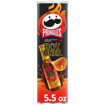 Pringles Hot Ones Rojo Potato Crisps 158g