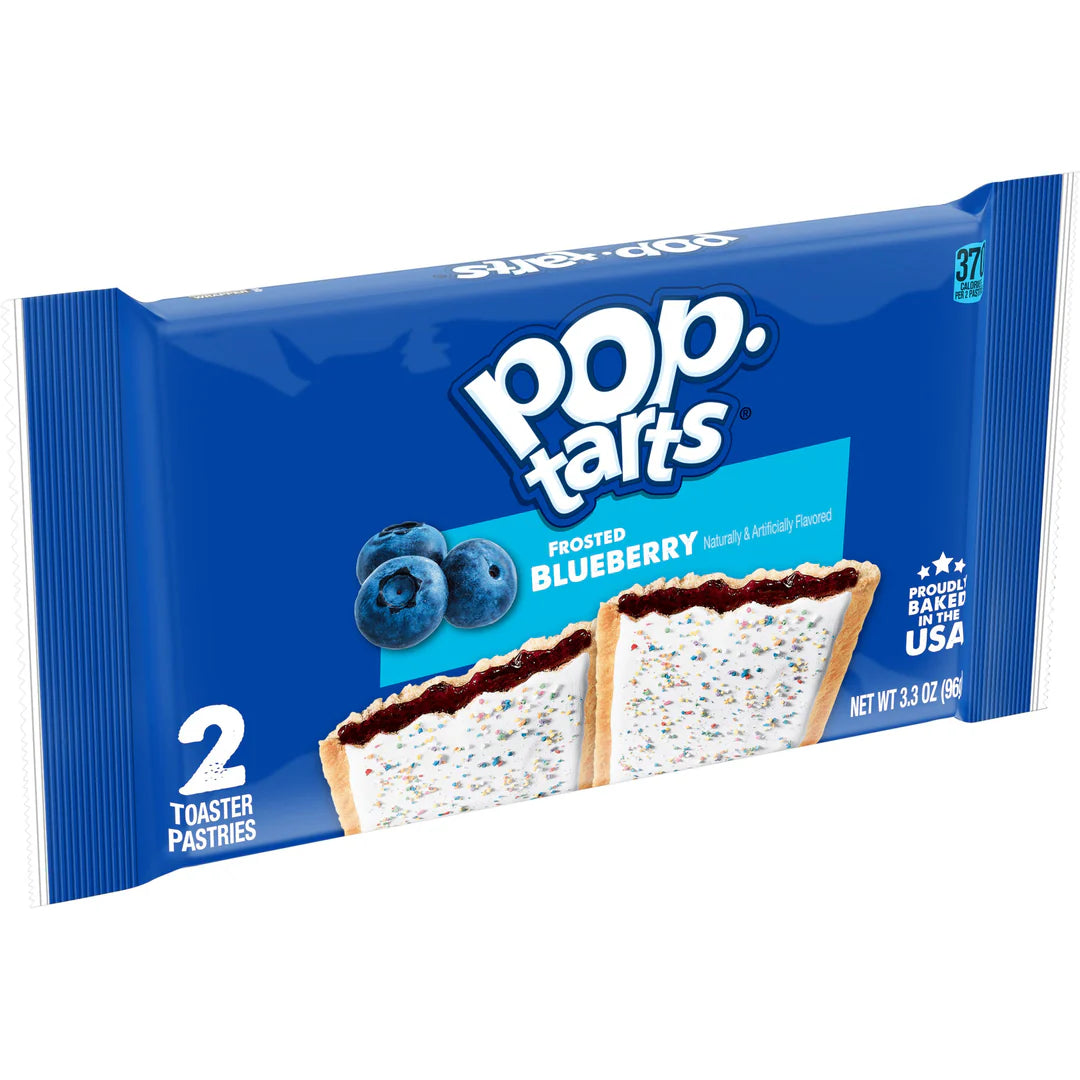 Kelloggs Pop Tarts Frosted Blueberry 96g