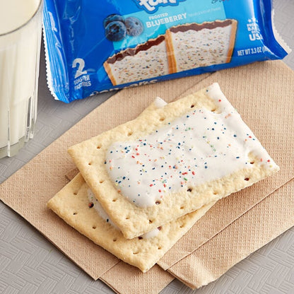 Kelloggs Pop Tarts Frosted Blueberry 96g