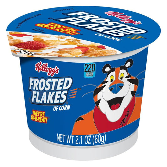 Kelloggs Cereal Cup Frosted Flakes 60g