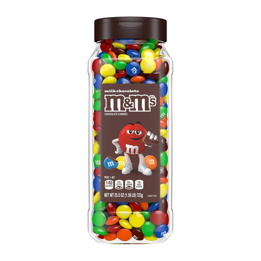 M&M's Milk Chocolate Candies – 722g 25.5oz