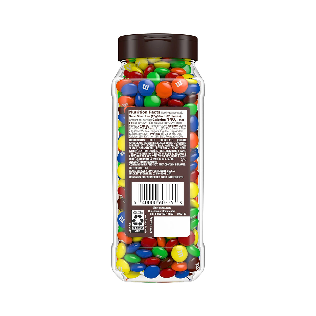 M&M's Milk Chocolate Candies – 722g 25.5oz